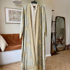 Marwa Abaya - Pashmina Cardigan Style Pleated Inner