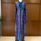 Marwa Pashmina Abaya - Cardigan style with Pleated Inner by n.our