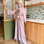Marwa Abaya - Pashmina Cardigan Style Pleated Inner
