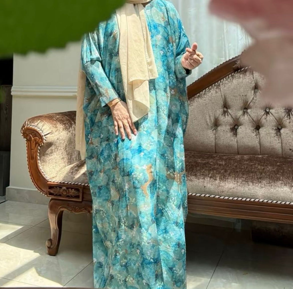 ZEBA Kaftan by n.our (Pleated Cuff + Pleated Neckline)
