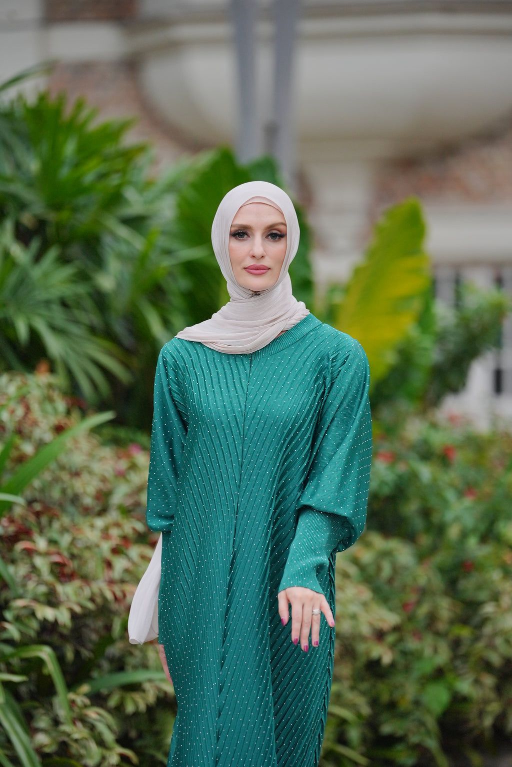 Zahra LUXE by n.our (Pleated Abaya)