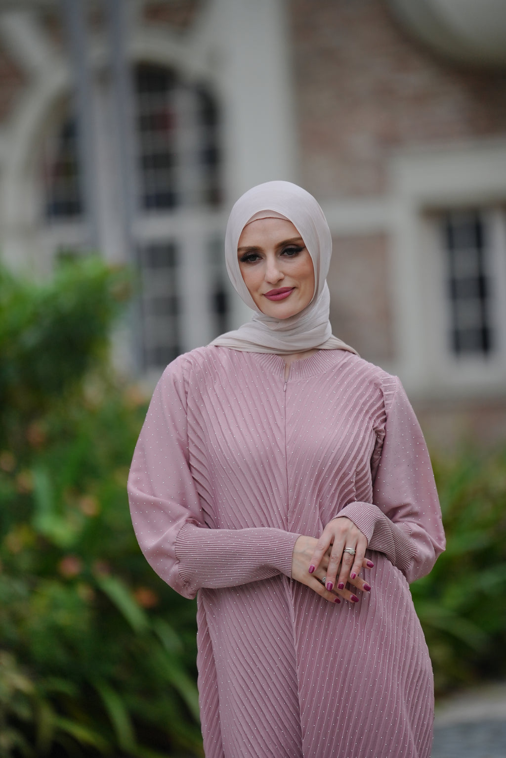 Zahra LUXE by n.our (Pleated Abaya)
