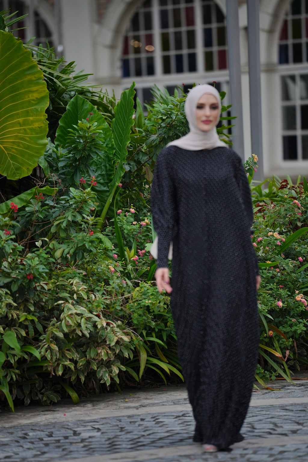 Zahra LUXE by n.our (Pleated Abaya)