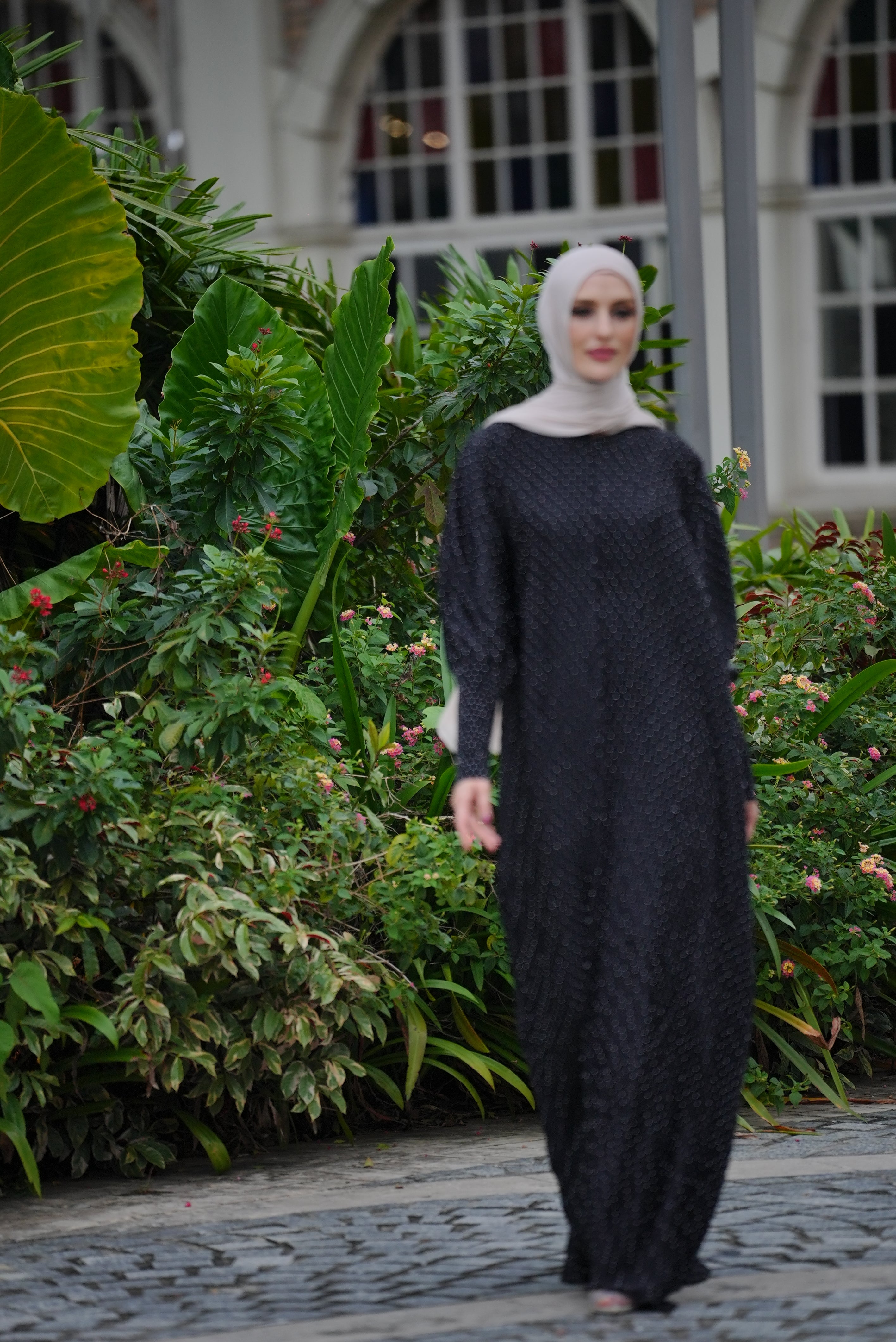 Zahra LUXE by n.our (Pleated Abaya)