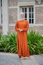 Zahra LUXE by n.our (Pleated Abaya)