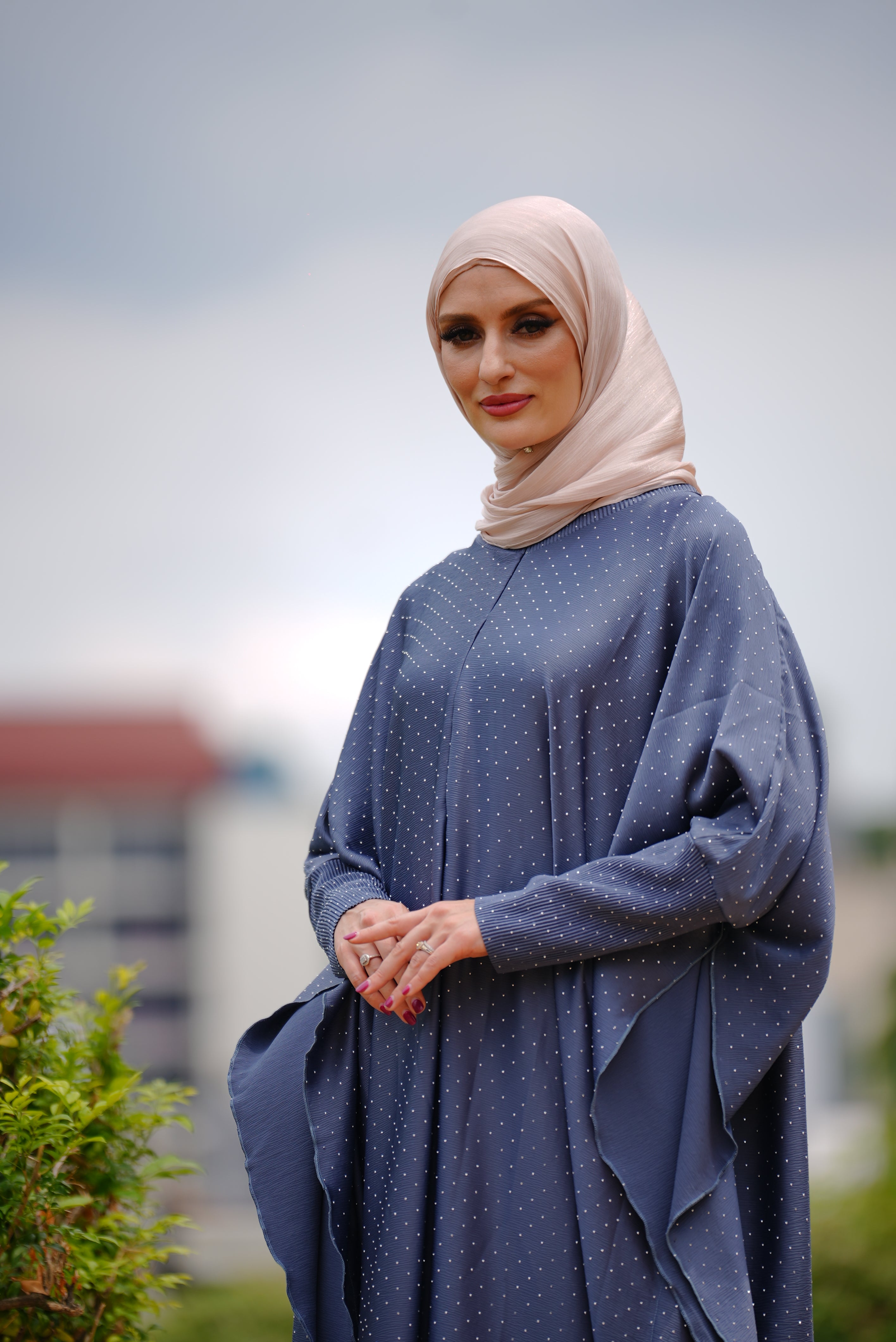 Zahra LUXE by n.our (Pleated Abaya)