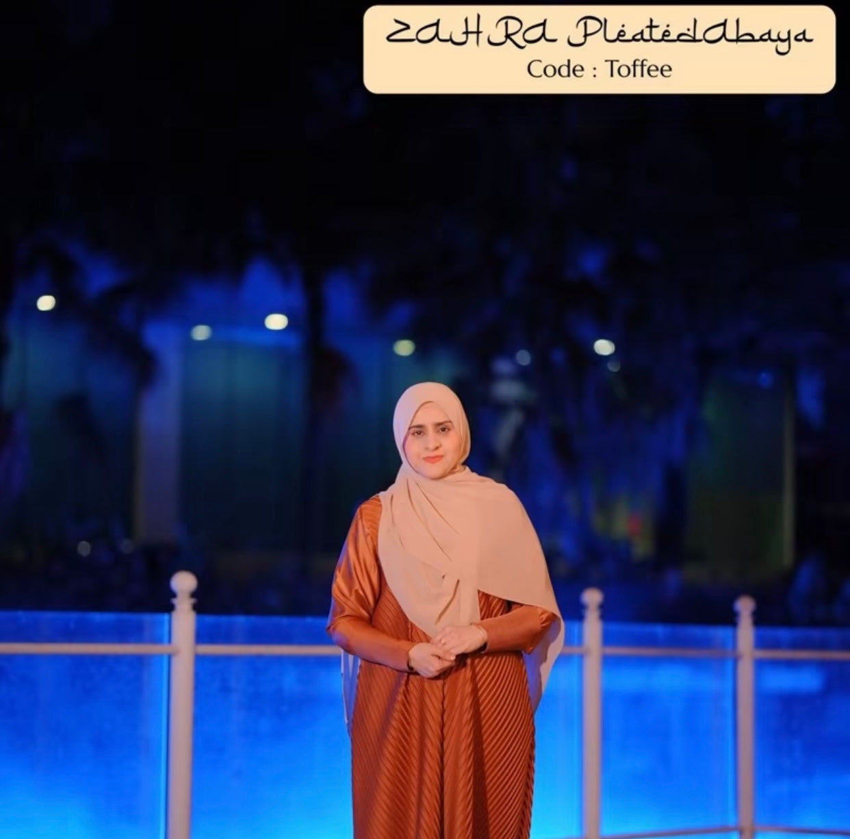 ZAHRA 2.0 Pleated Abaya