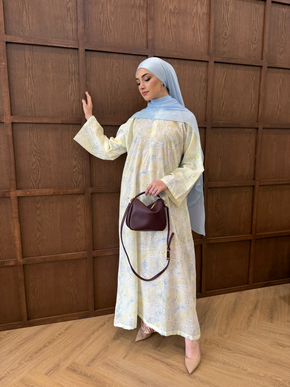 MINA Kaftan by n.our BF Friendly, Jubah Friendly