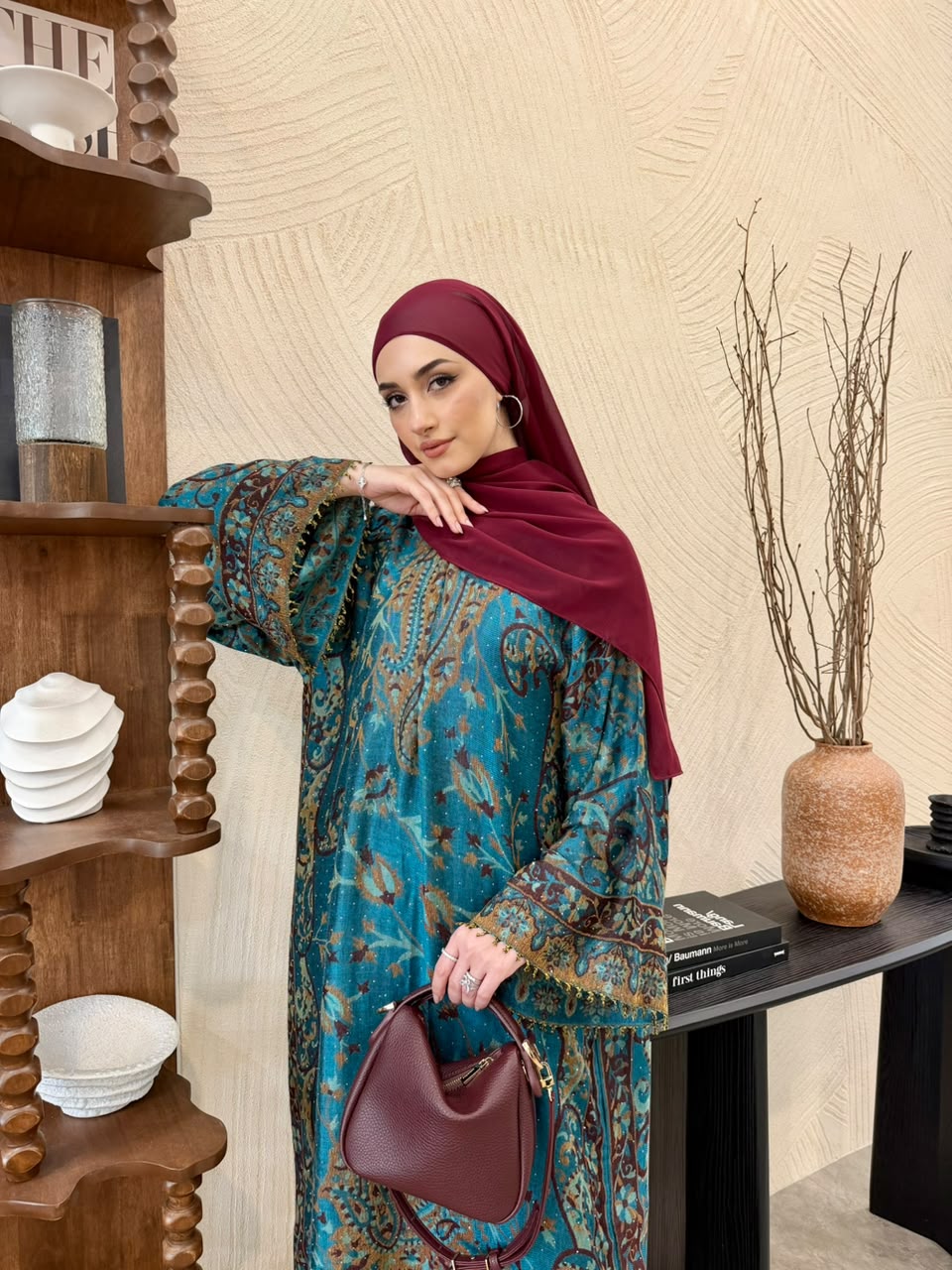 Safa Abaya by n.our (Flowy Kaftan Nursing Friendly)