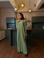Dotty Pleated Abaya by n.our