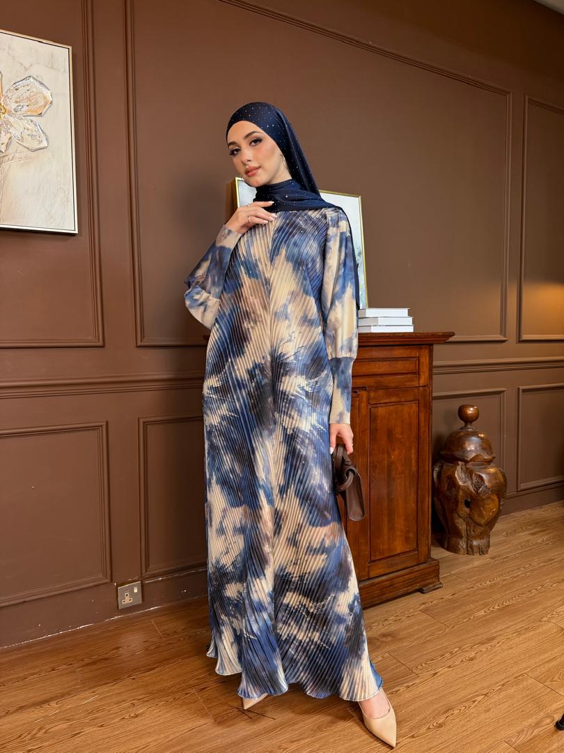 Raha Pleated Abaya by n.our