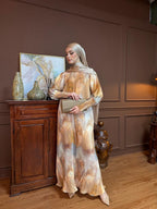 Raha Pleated Abaya by n.our