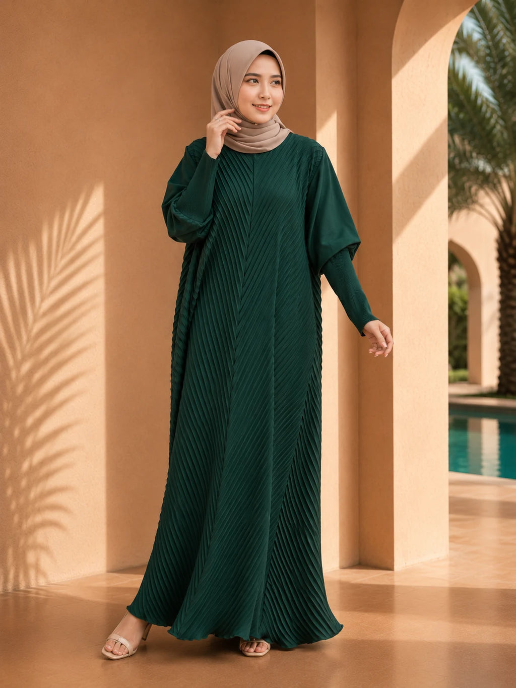 Zahra 2.0 Pleated Abaya by n.our