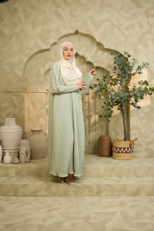 ZAHRA 1.0 PleatedAbaya