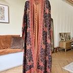 Marwa Abaya - Pashmina Cardigan Style Pleated Inner