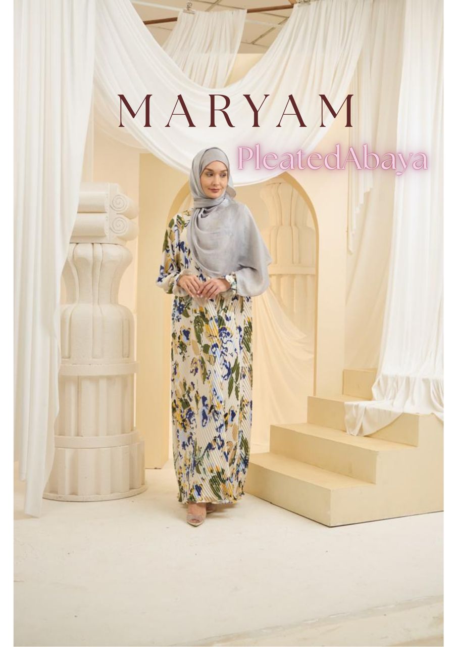 Maryam Pleated Abaya