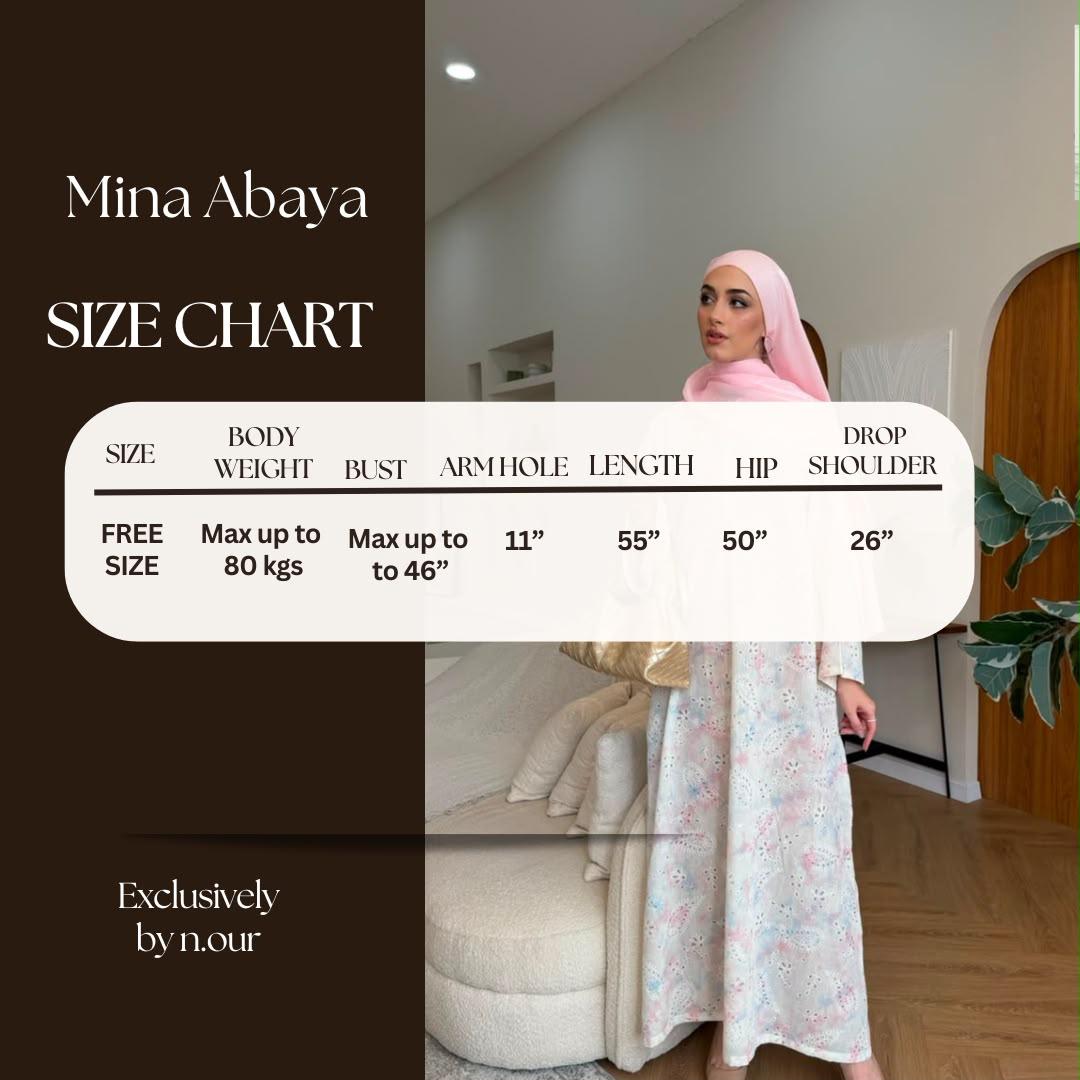 MINA Kaftan by n.our BF Friendly, Jubah Friendly