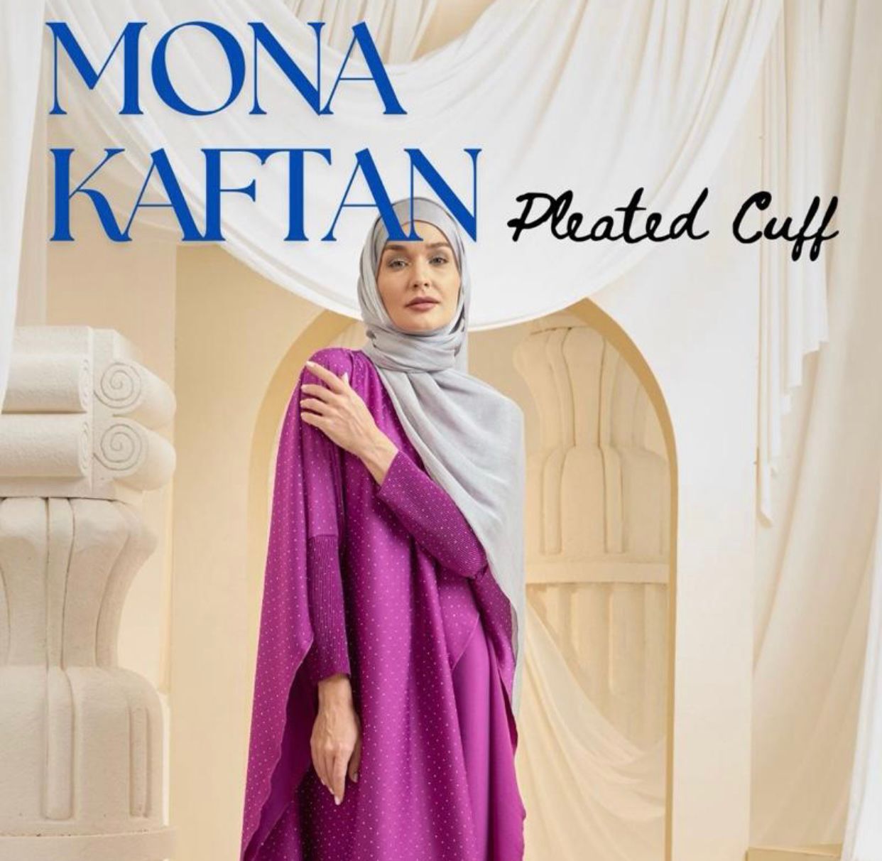 MONA Kaftan (Pleated Cuff)