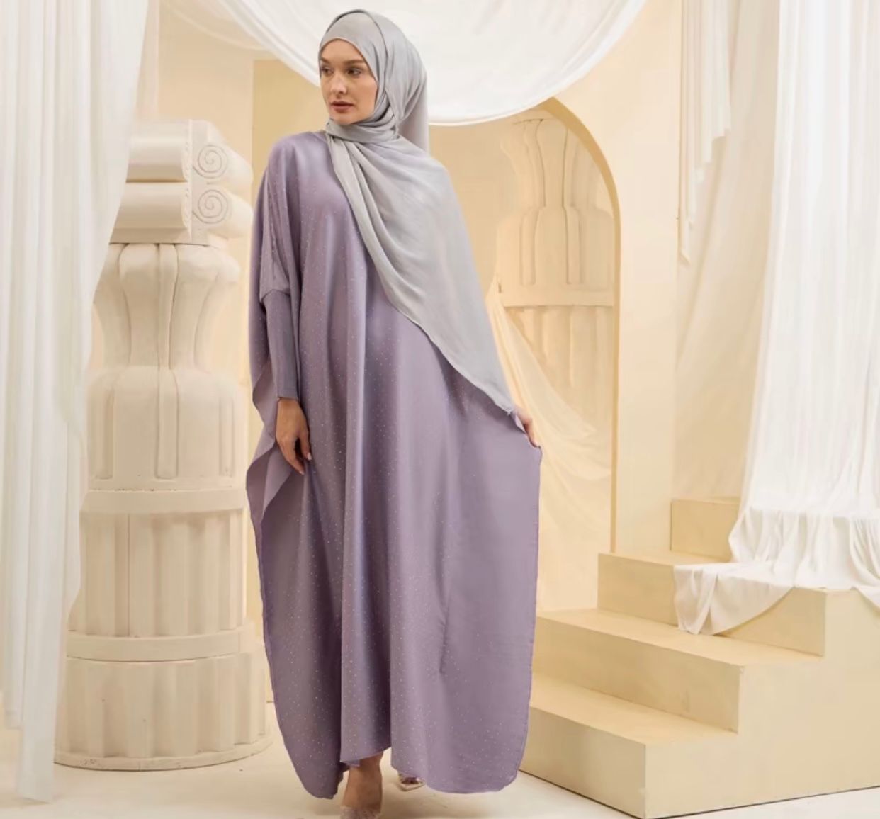 MONA Kaftan (Pleated Cuff)